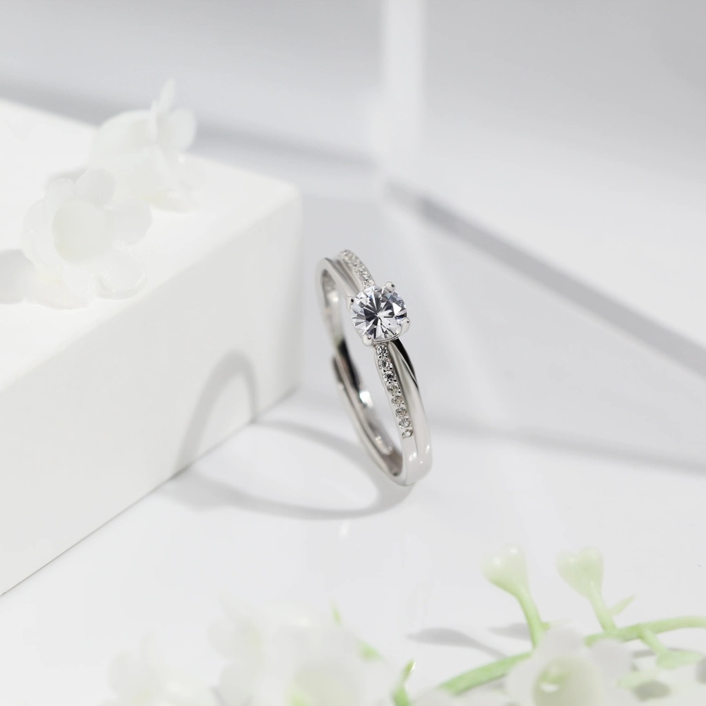 Silver Ring For Girls and Women Silver Ring