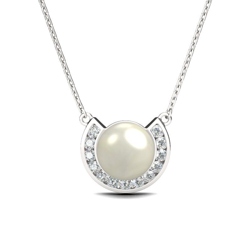 Silver Necklace For Girls and Women Silver Necklace