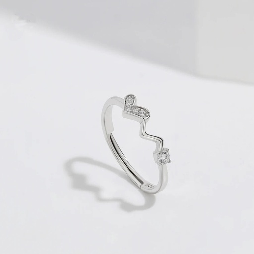 [ZR100] Silver Ring for Girls and Women Silver Ring