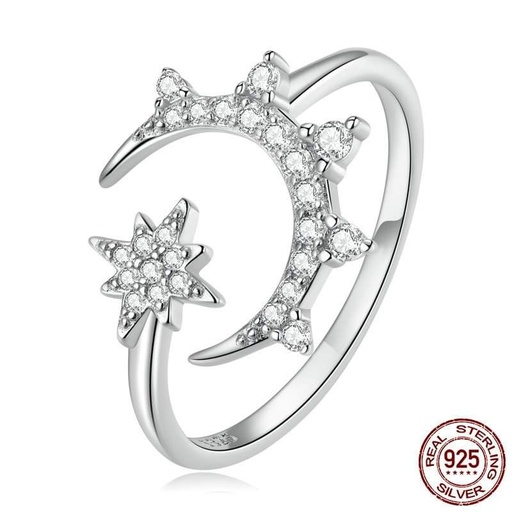[ZR94] Silver Ring For Girls and Women Silver ring