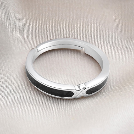 [ZMR29] Silver Ring for men and Boys Plain Silver Ring