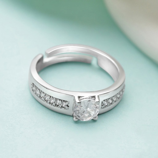 [ZMR28] Silver Ring for Boys and Men Silver Ring