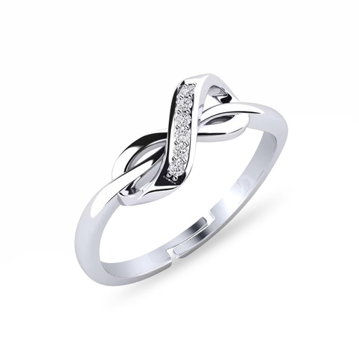 [ZR88] Silver Ring For Girls and Women Silver Ring