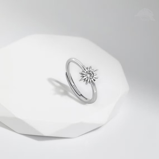[ZR82] Silver Ring For Girls and Women Silver Ring