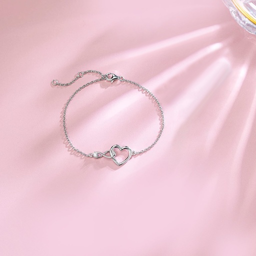 [ZB26] Silver Bracelet For Women and Girls Silver Bracelet