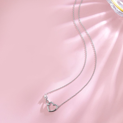 [ZP52] Silver Pendant For Girls and Women Silver Necklace