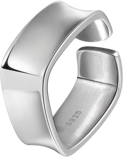 [ZMR23] Silver Ring for Boys and Men Silver Ring