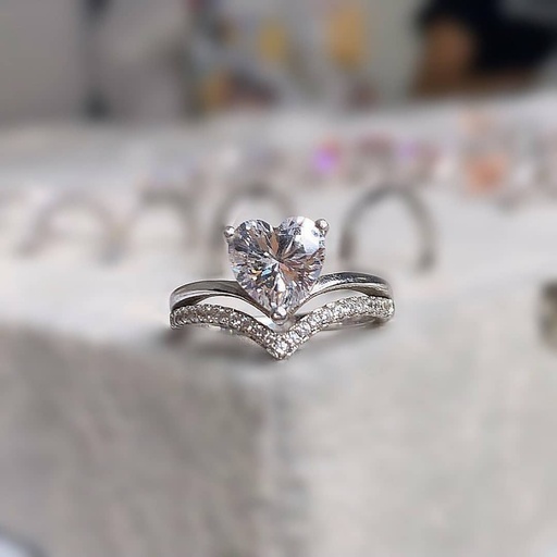 [ZR65] Silver Ring For Girl and Women Silver Ring