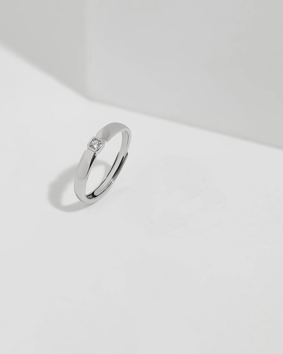 [ZMR46] Silver Ring for Boys and Men Silver Ring