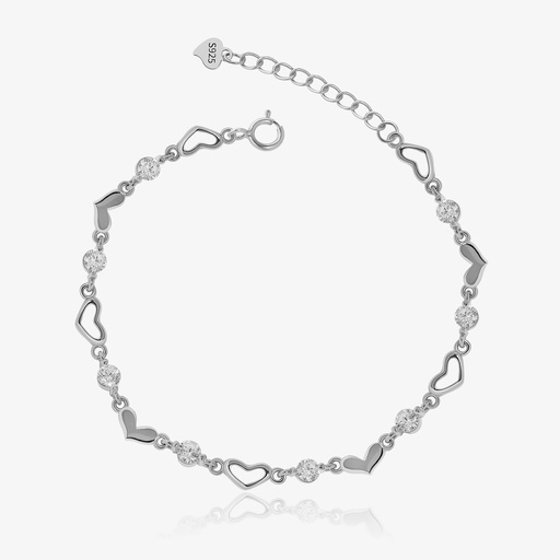 [ZB38] Silver Bracelet For Women and Girls Silver Bracelet