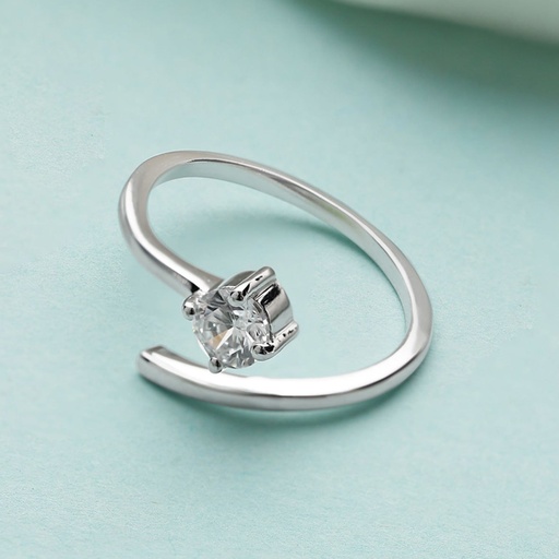 [ZR62] Silver Ring For Girls and Women Silver Ring