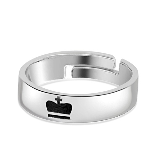 [ZMR41] Silver Ring for men and Boys Plain Silver Ring