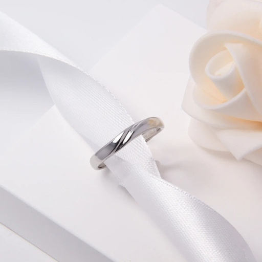 [ZMR40] Silver Ring For Men and Boys Plain Silver Ring