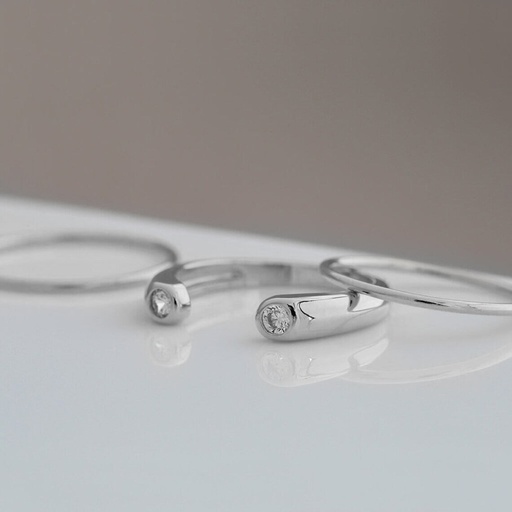 [ZR123] Silver Ring For Girls and Women Silver Ring