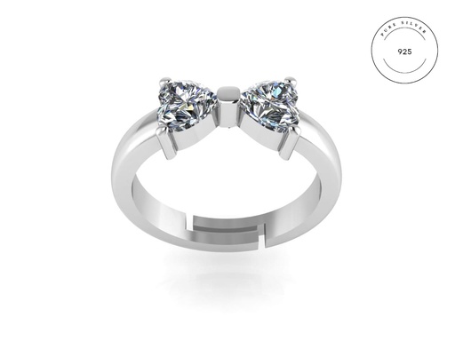 [ZR37] Silver Ring For Girl and Women Silver Ring